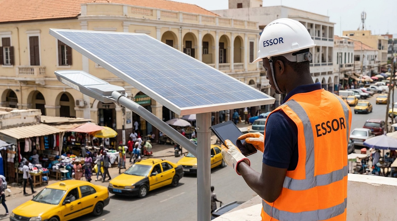 Éclairage Public Solaire — Dakar